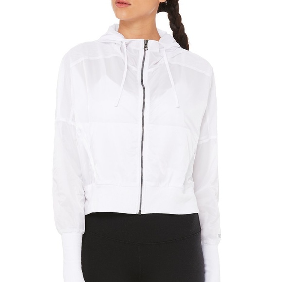 ALO Yoga Aqua Jacket (White) - Picture 4 of 4